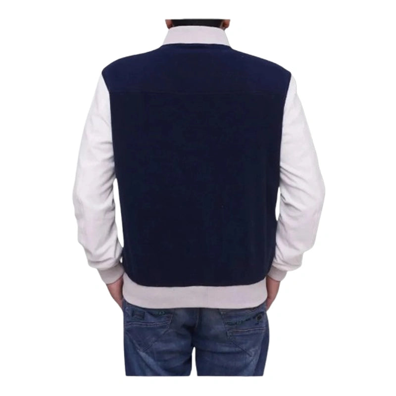 Veste universitaire Ansel Elgort Baby Driver pour hommes