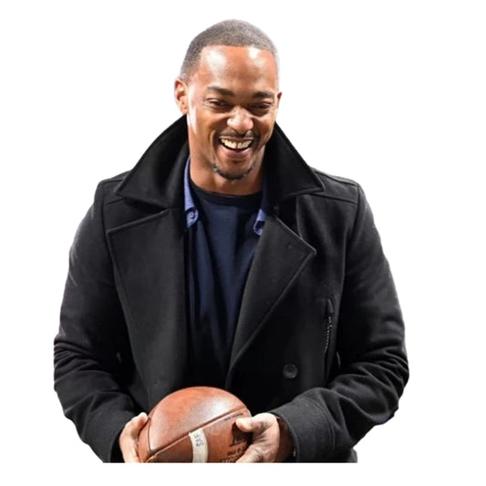 Anthony Mackie 2025 CFP National Championship Coat