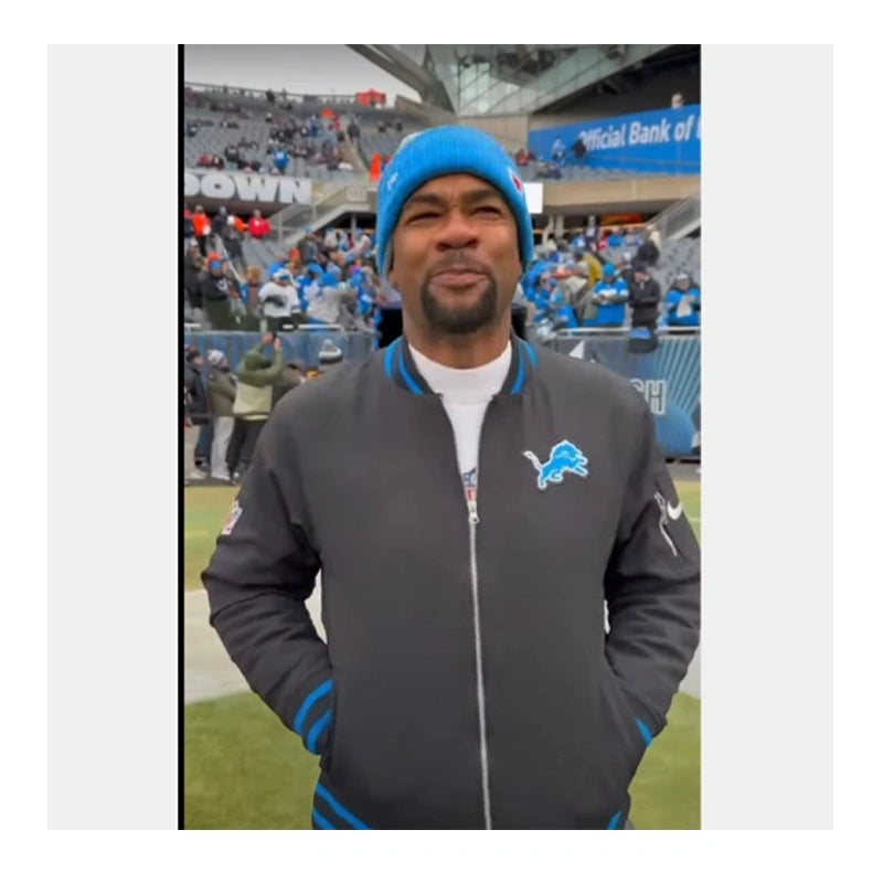 Antwaan Randle El Lions Bomber Jacket