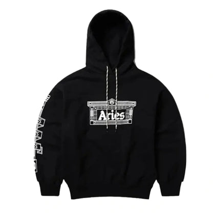 Arsenal X Aries Column Hoodie