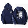 Attack on Titan Blue Hoodie