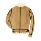 B3 Bomber Suede Leather Shearling Jacket