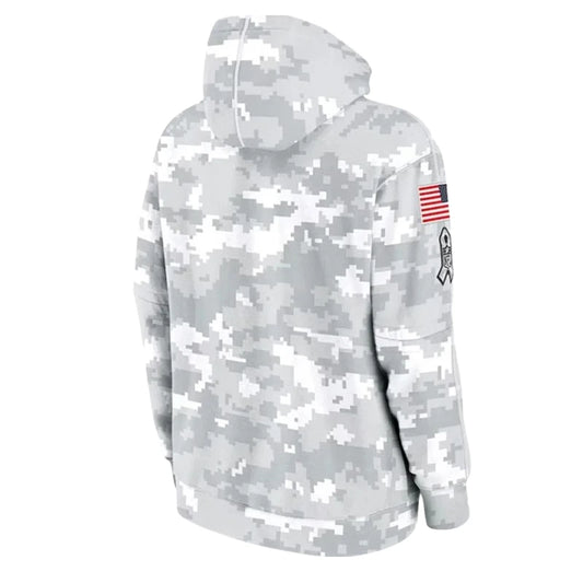 Baltimore Ravens Salute To Service Camo 2024 Hoodie