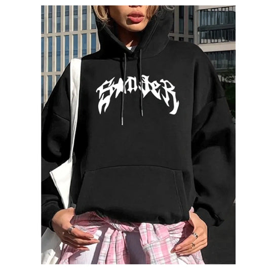 Black And White Spider Hoodie