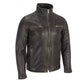 Black Rivet Leather Jacket