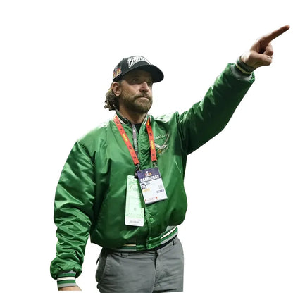 Bradley Cooper Eagles Bomber Jacket