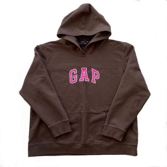 Brown And Pink Gap Hoodie