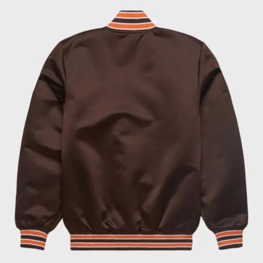HOMAGE X Starter Browns Satin Jacket