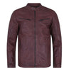Burgundy Leather Jacket