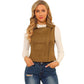 Womens-Suede-Leather-Biker-vest