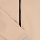 Camel Brown Wool Bomber Jacket