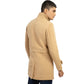 Camel Wool Blended Long Coat
