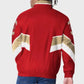 Starter Scarlet San Francisco 49ers Captain Varsity Jacket
