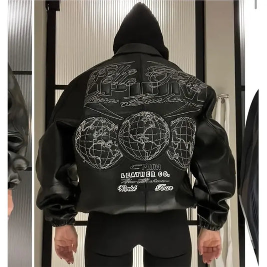 Carti x Pelle Pelle 3 Globes Jacket