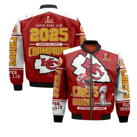Chiefs Super Bowl LIX Champions Bomber Jacket