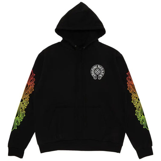 Chrome Hearts Floral Sleeve Hoodie