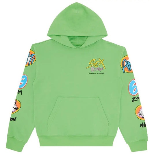 Chrome Hearts Green Hoodie