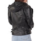 Women’s Black Biker Leather Jacket