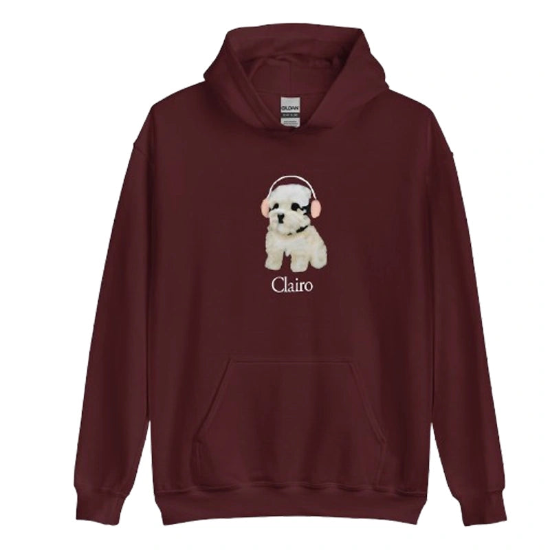 Clairo Dog Hoodie