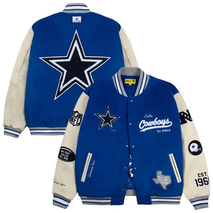 Dallas Cowboys x Golf Wang Letterman Jacket
