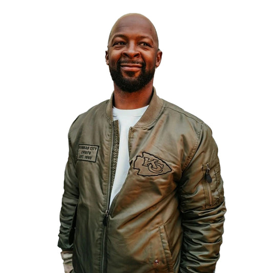 Dante Hall Kansas City Chiefs Military Jacket