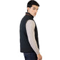 Dark Green Woolen Quilted Vest