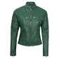 Decrum Real Leather Jacket Women
