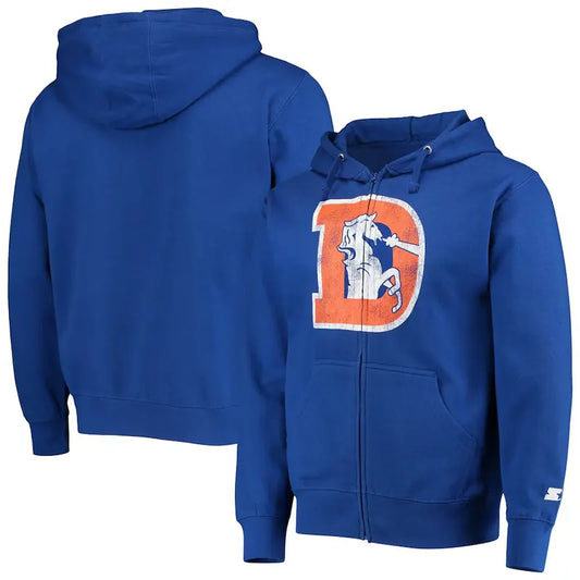 Denver Broncos Throwback Hoodie