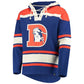 Denver Broncos Throwback Lacer Hoodie