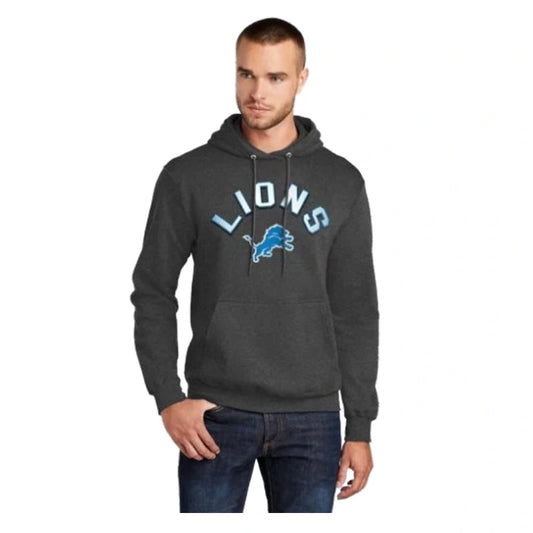 Detroit Lions Arch Over Logo Hoodie