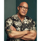 Dwayne Johnson Floral Shirt