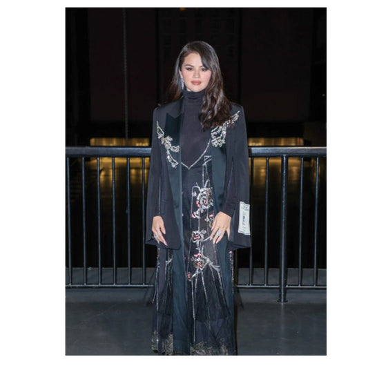Selena Gomez Emilia Perez Screening London Cape Blazer