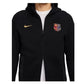 Fc Barcelona Black Training Hoodie