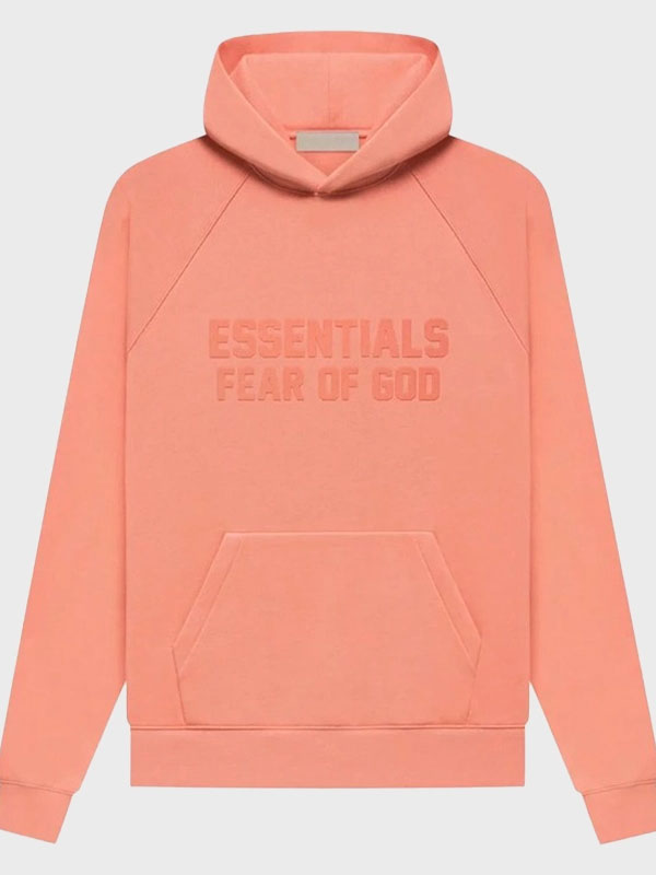 Fear of God Coral Essentials Hoodie