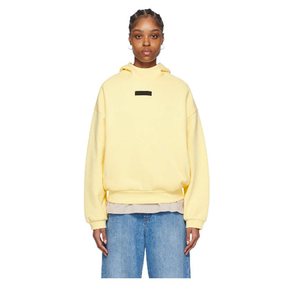 Fear of God ESSENTIALS Yellow Pullover Hoodie