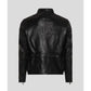 Men Classic Cafe Racer Leather Jacket