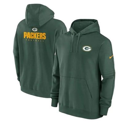 Green Bay Packers Green Sideline Club Hoodie