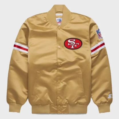 HOMAGE X Starter 49ers Satin Jacket