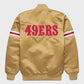 HOMAGE X Starter 49ers Satin Jacket