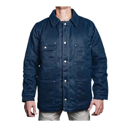 Heat Strap Chief Coat Navy