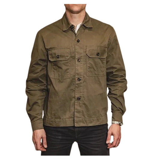 Heat Strap Short Waxed Lumber Jacket