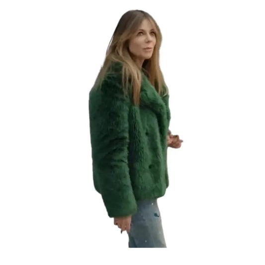 High-Potential-2025-Kaitlin-Olson-Green-Fur-Coat