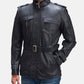 Hunter Black Leather Jacket