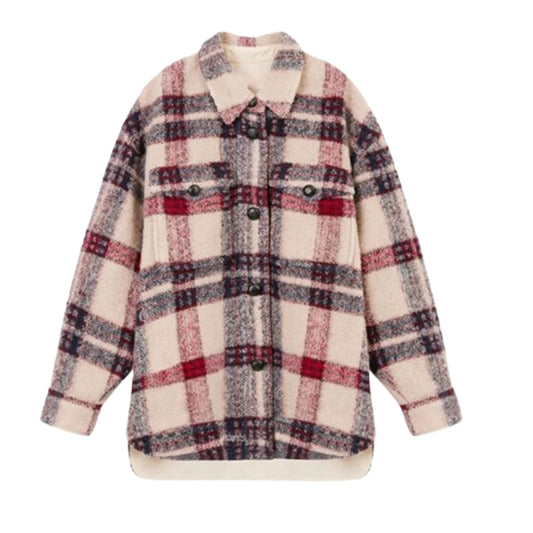 It Ends With Us Lily Boom Plaid Jacket