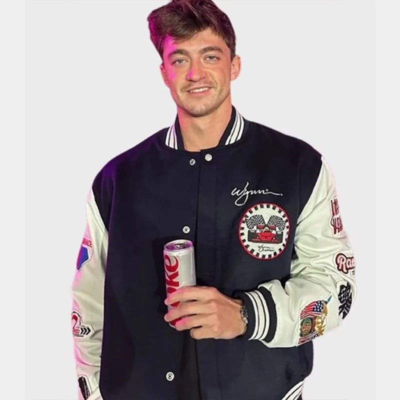 Jeff Hamilton Wynn Las Vegas Racing Varsity Jacket