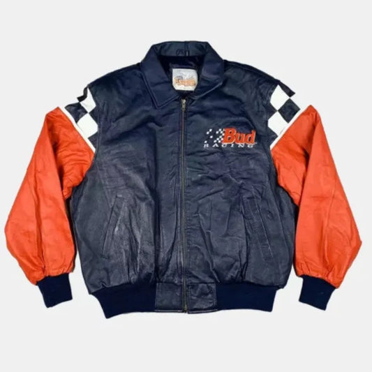 K-Pop Singer Rose Bud Racing Jacket Front