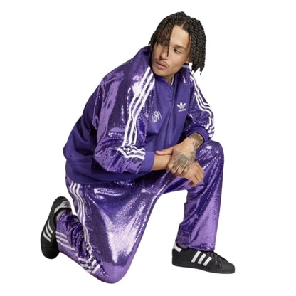 KORN X ADIDAS Purple Sequin Tracksuit