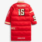 Kansas City Chiefs Off Season x NFL Player Puffer Long Coat