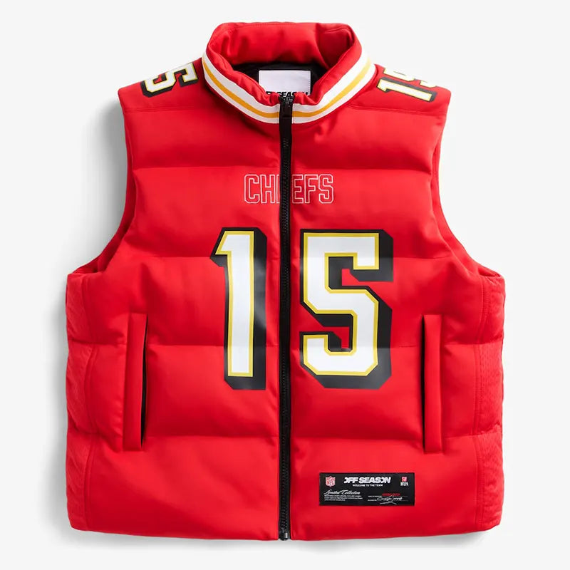 Kansas City Chiefs Off Season x NFL Player Puffer Vest