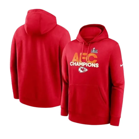 Kansas City Chiefs 2024 AFC Champions Hoodie